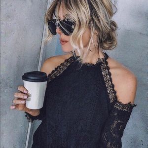 Going To The Chapel Lace Blouse